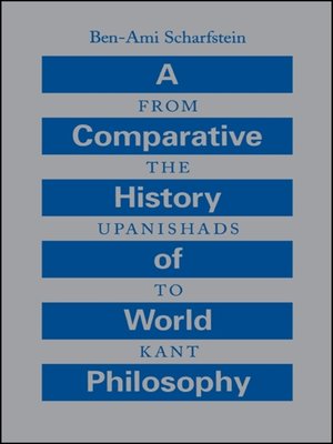 cover image of A Comparative History of World Philosophy